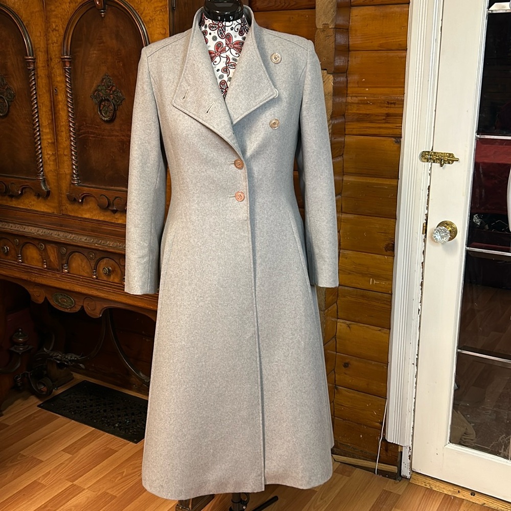 Vintage Miss Style Wool Blend Coat S